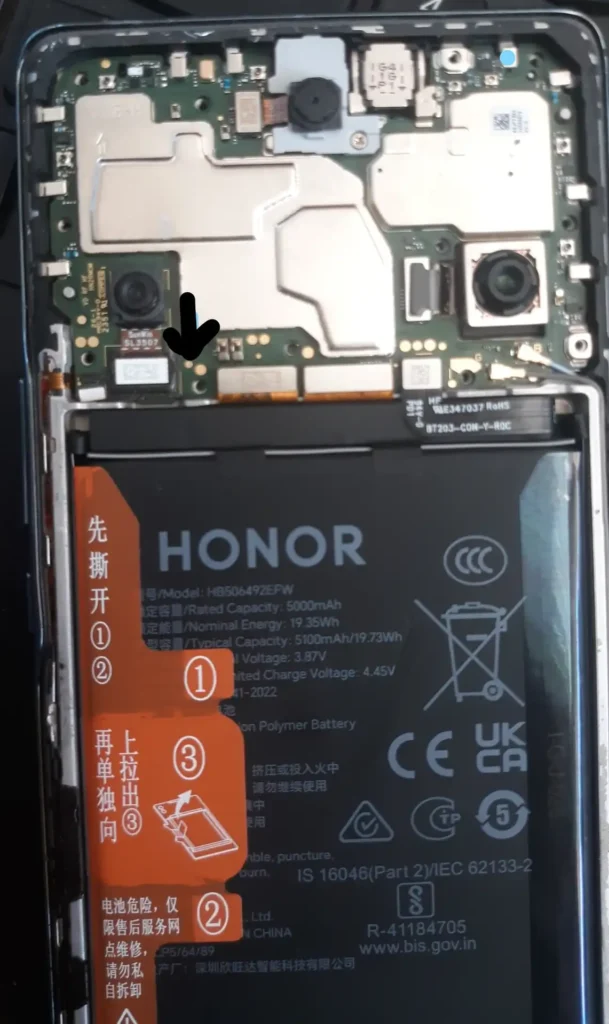 Huawei Honor X9a 5g Rmo Nx1 Frp Remove Test Point