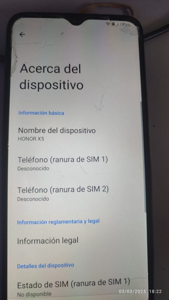 Honor X5 Remove FRP Lock