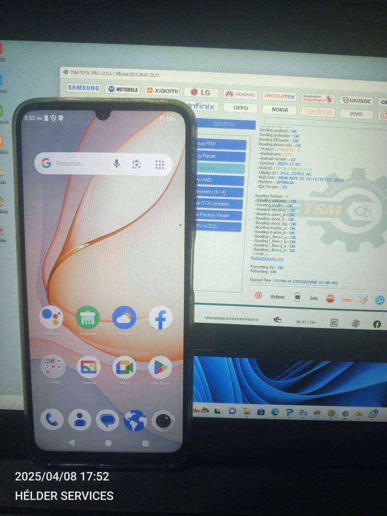 Zte blade a35 frp with tsm toolpro