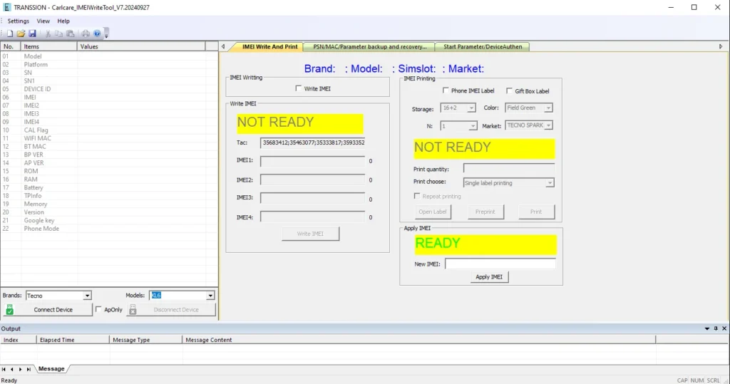Transsion carlcare imei write tool v7 2025 20250311002345