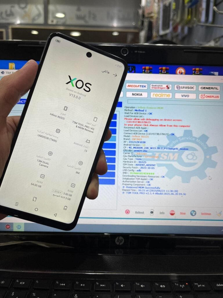 INFINIX Smart 8 HD X6525 Remove MDM Lock