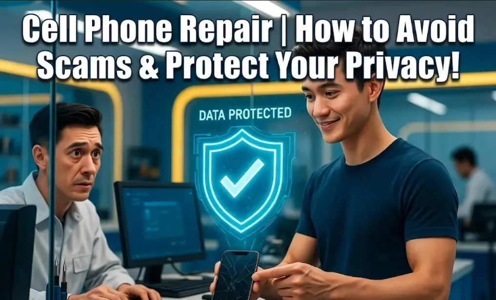 Cell Phone Repair How to Avoid Scams & Protect Your Privacy!