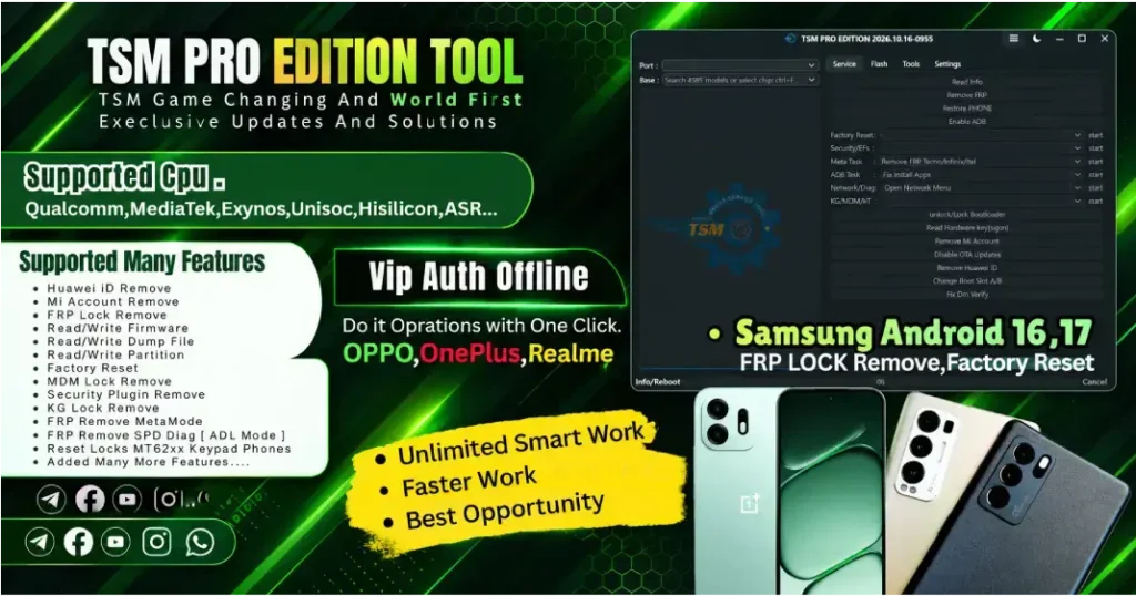 Download TSM Tool PRO Edition 2026